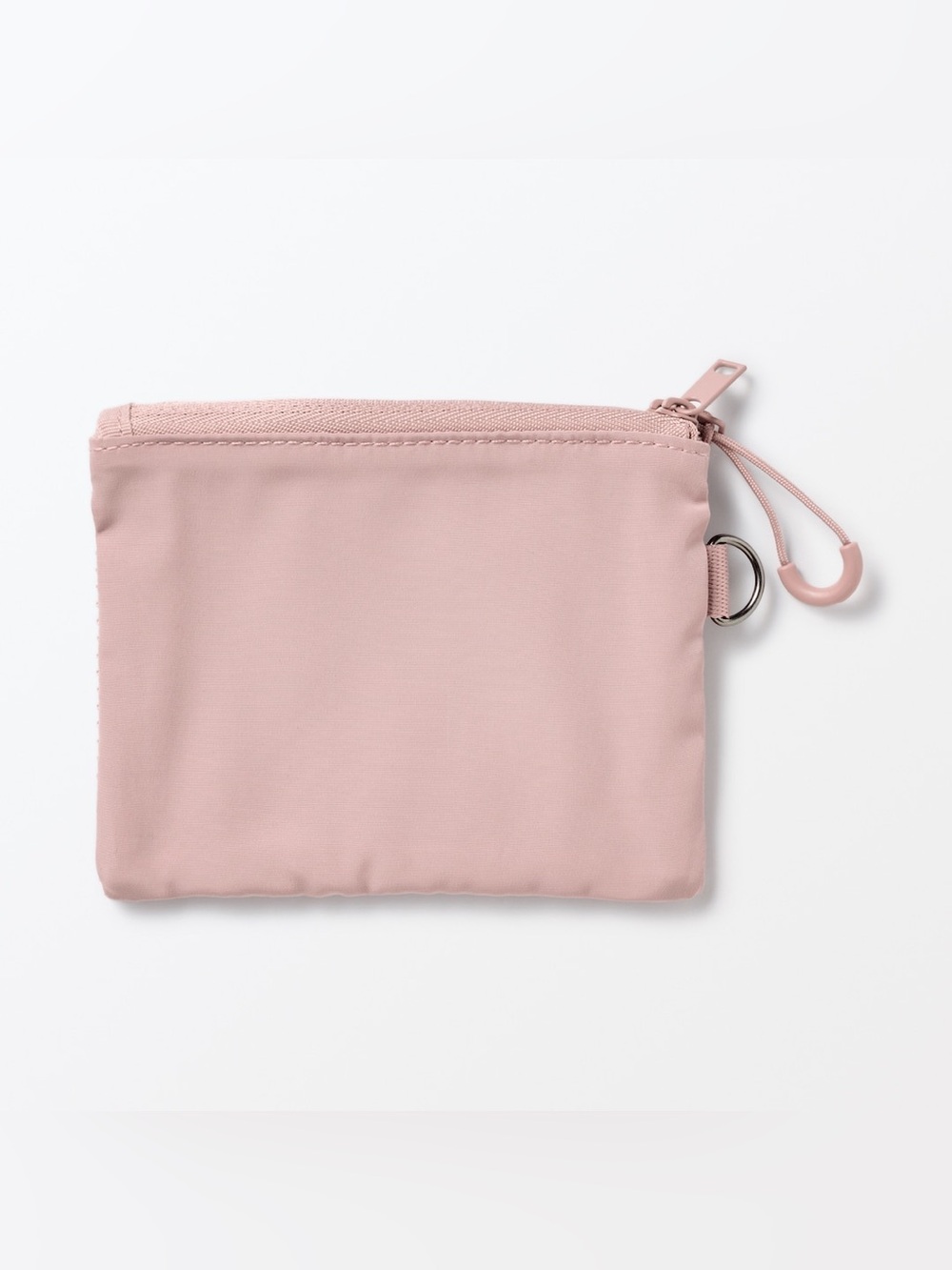 💎 MUJI Polyester Two Zipper Case_Small_Color: Pink_NWT 💎 - Picture 2 of 6